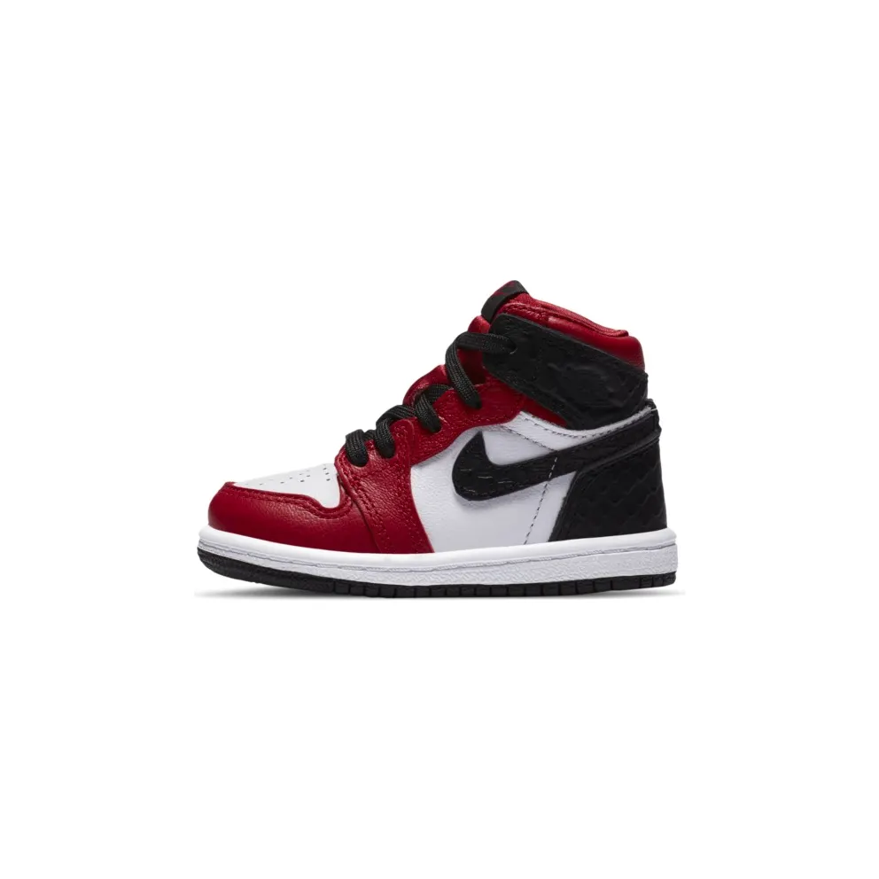 Air Jordan 1 Retro High Satin Snake Chicago (TD) (2020) (CU0450-601)