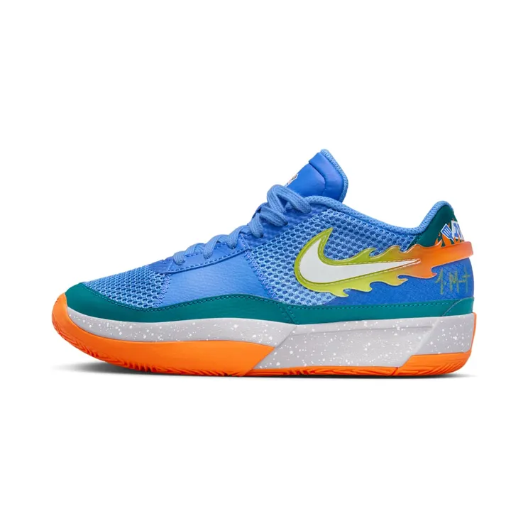 Nike Ja 1 Backyard BBQ “Blue Joy / Geode Teal / Safety Orange / White” (FN4398-400)
