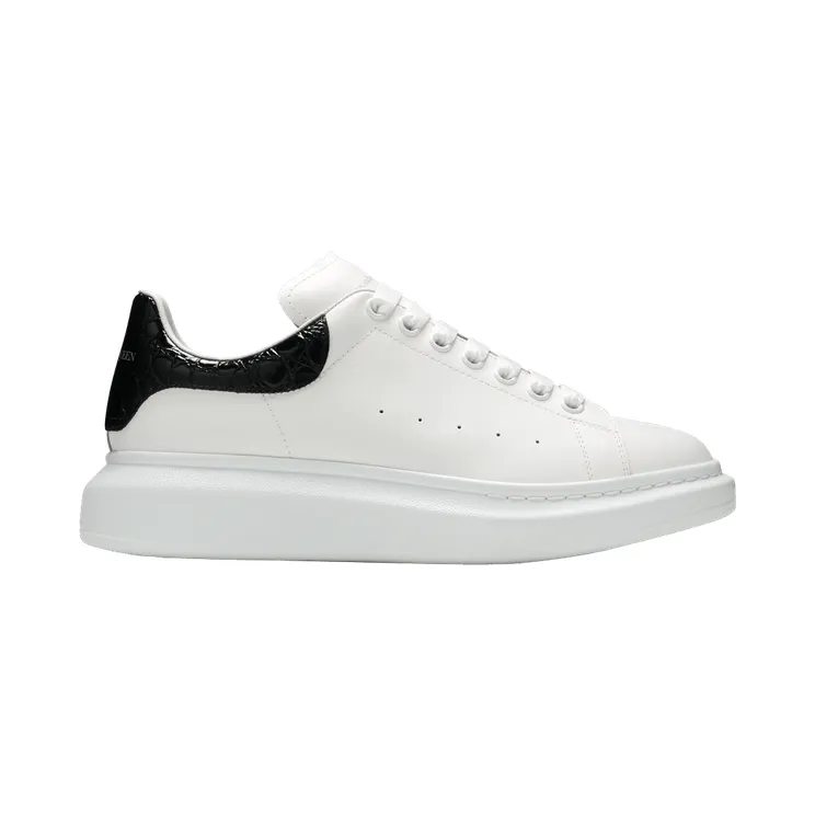 Alexander McQueen Oversized Black Crocodile
