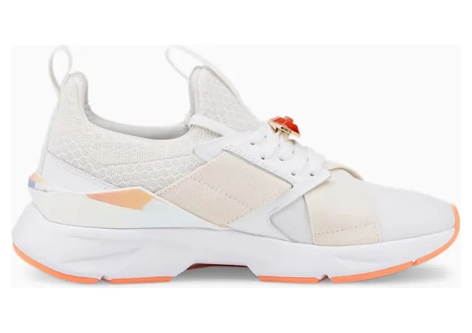 Puma Muse X5 Crystal G “White Peach Pink” (384099-01)