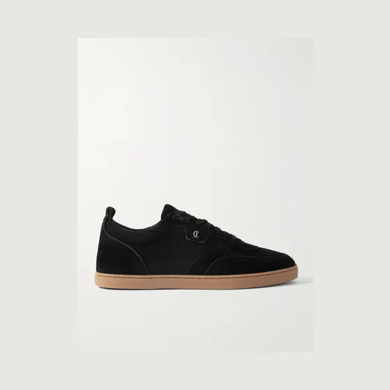 Christian Louboutin Tutti Rui Perforated Suede Sneakers Black (1250826)