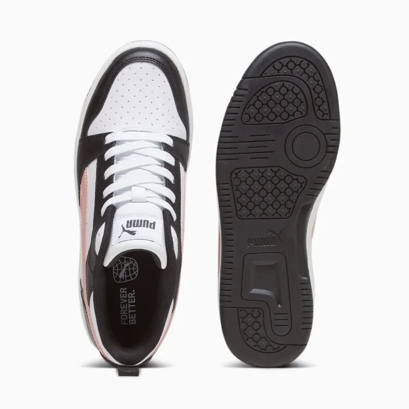 Puma Rebound V6 Laag White/Pink/Black (392328-11)