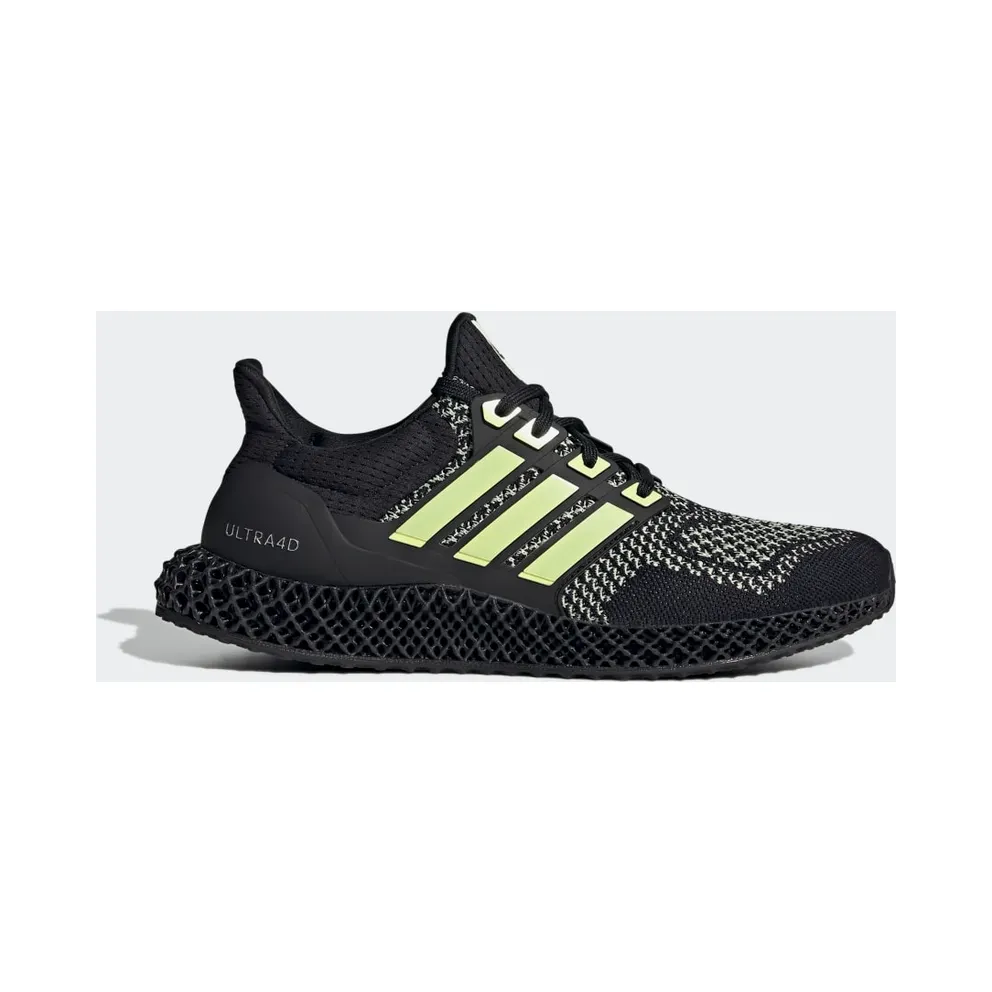 adidas Ultra 4D Core Black / Almost Lime / Silver Metallic (GZ4499)