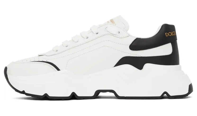 Dolce & Gabbana White & Black Daymaster Sneakers (CS1791 AX589) (3)
