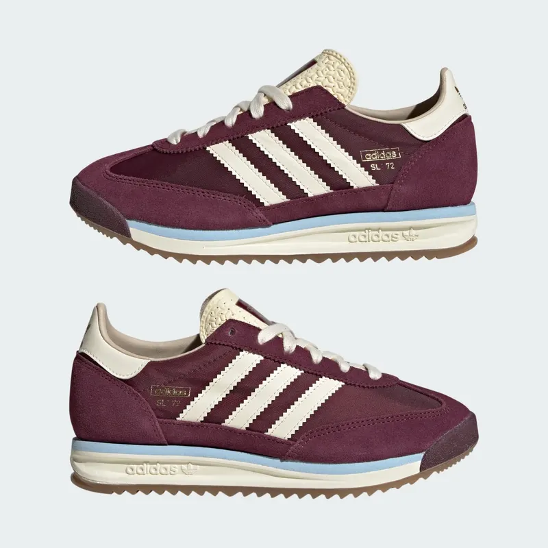 Adidas SL 72 RS Kids Maroon / Cream White / Clear Sky (KJ7587)