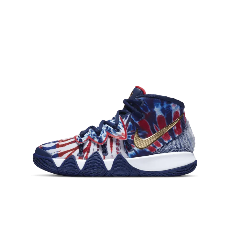 Nike Kybrid S2 Tie Dye USA (GS) Blue Void/Metallic Gold-Photo Blue-White (CV0097-400)