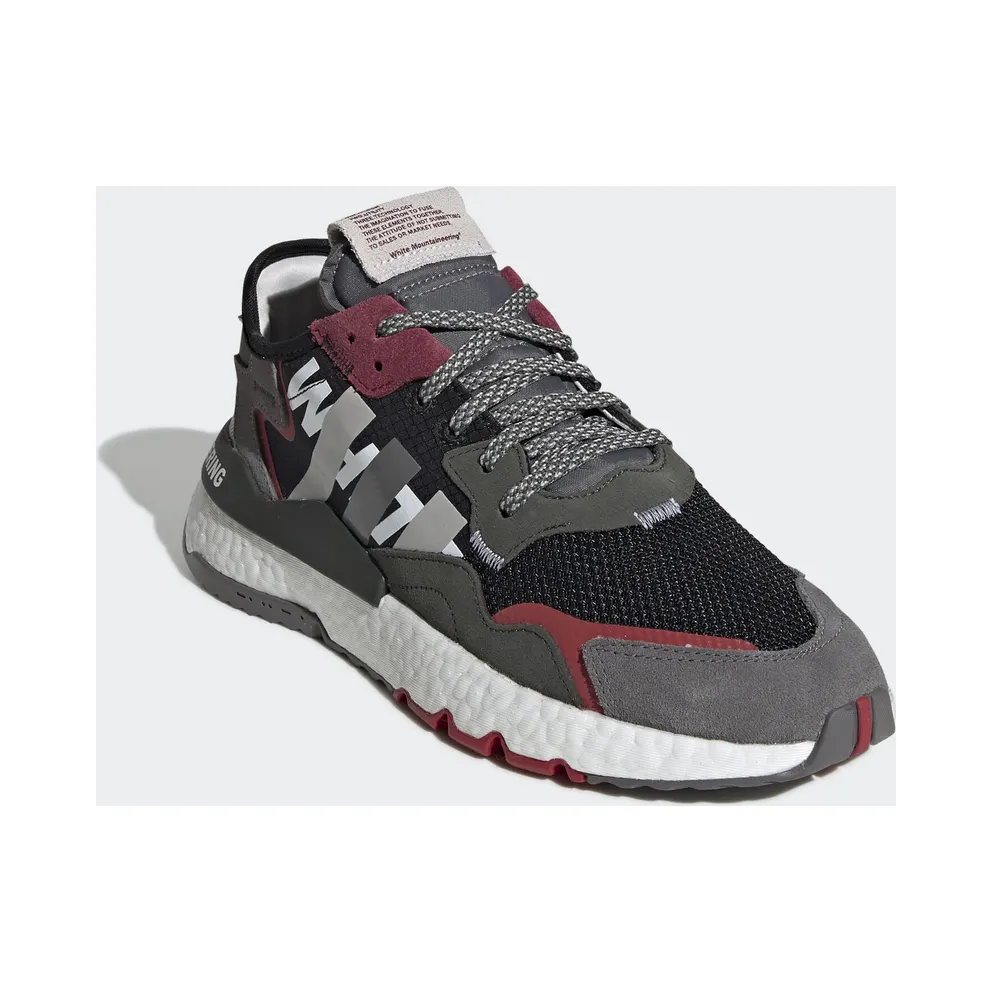 adidas Nite Jogger White Mountaineering Black Core Black/Grey Four/Legend Earth (EG1686)