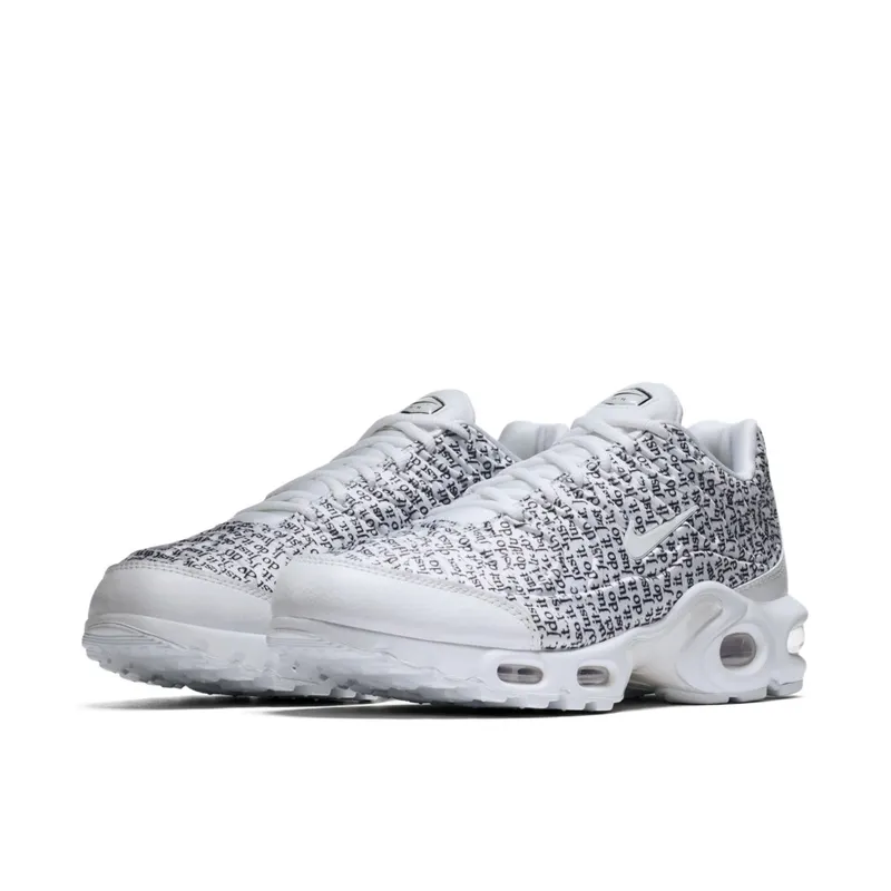 Nike  Air Max Plus Just Do It Pack White (W) White/White-White-Black (862201-103)
