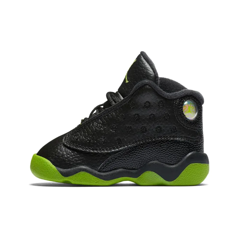 Jordan 13 Retro Black White Altitude Green (414581-042)