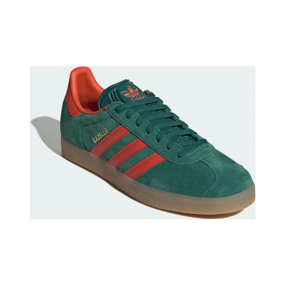 adidas Gazelle Collegiate Green / Preloved Red / Gum (IG6200)