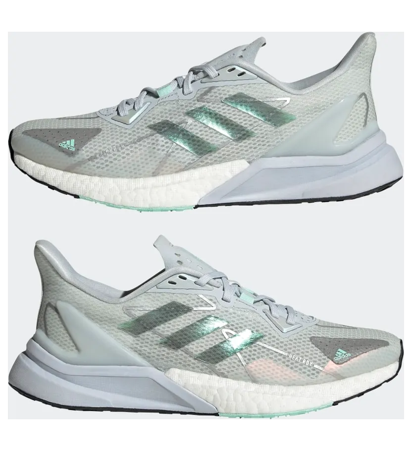 adidas X9000L3 HEAT.RDY Laufschuh Halo Blue / Cloud White / Clear Mint (FY0803)