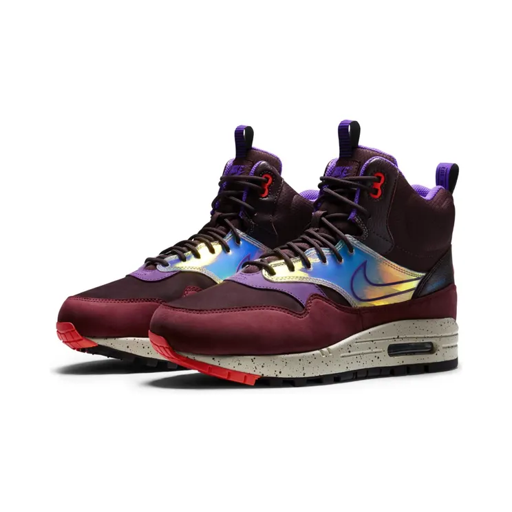 Nike Air Max 1 Mid Sneakerboot Deep Burgundy (W)