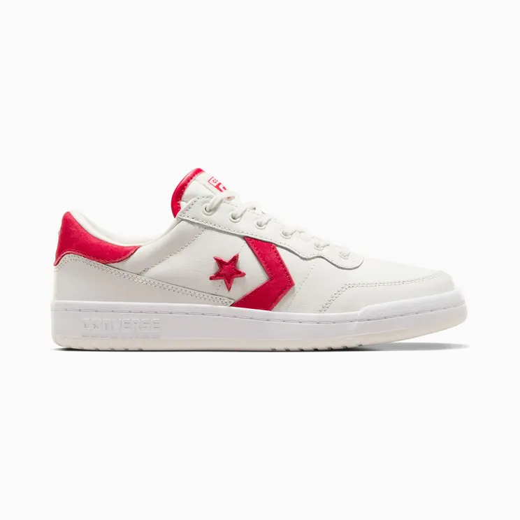 Converse CONS Fastbreak Pro Leather and Nubuck Vintage White/Red/White (A10348C)