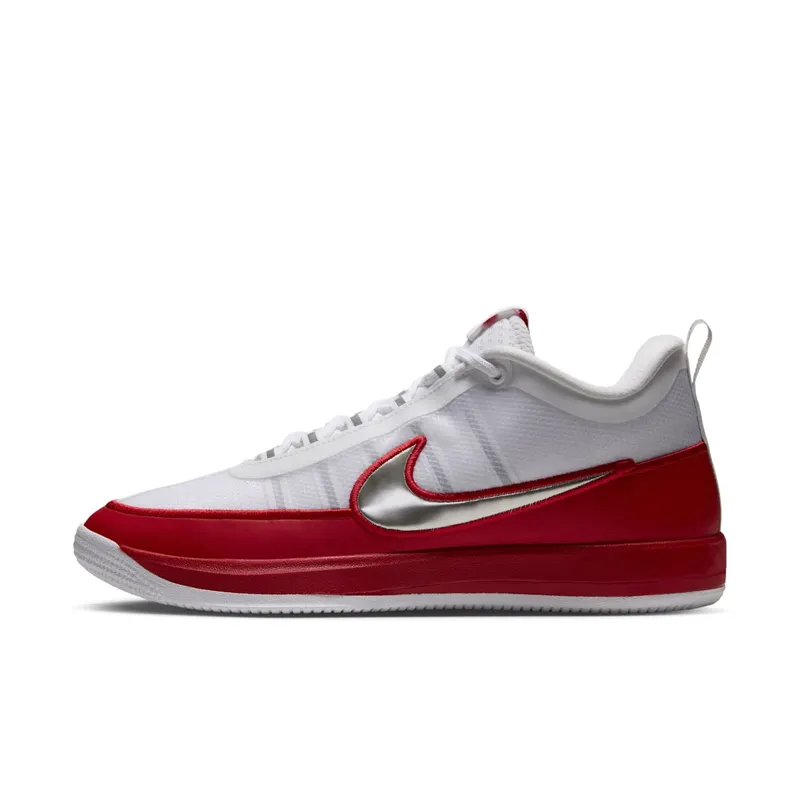 Nike Book 2 – “White / University Red / Metallic Silver” (IZ2372-106)