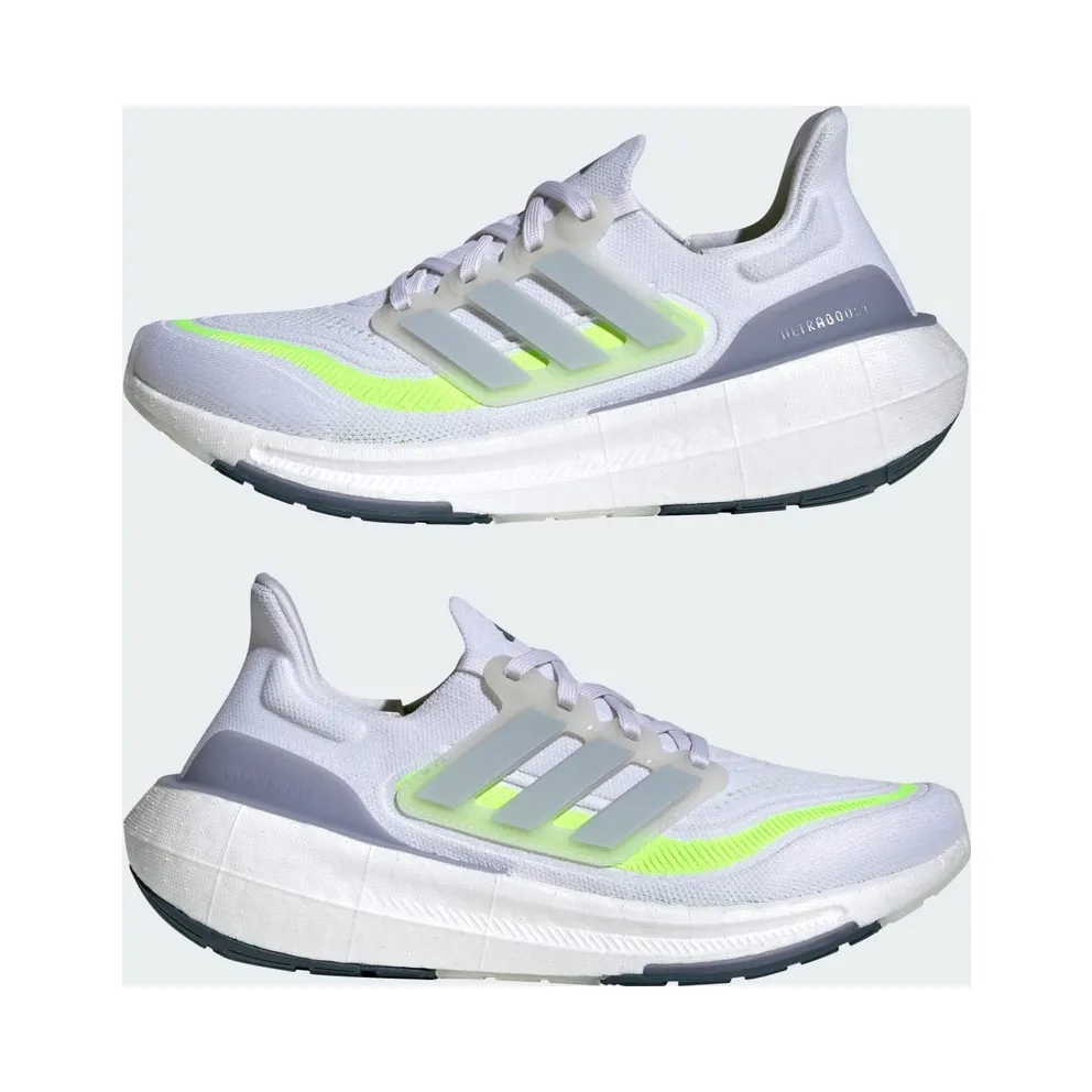 adidas Ultra Boost Light Cloud White Wonder Blue Lucid Lemon (IE1775)