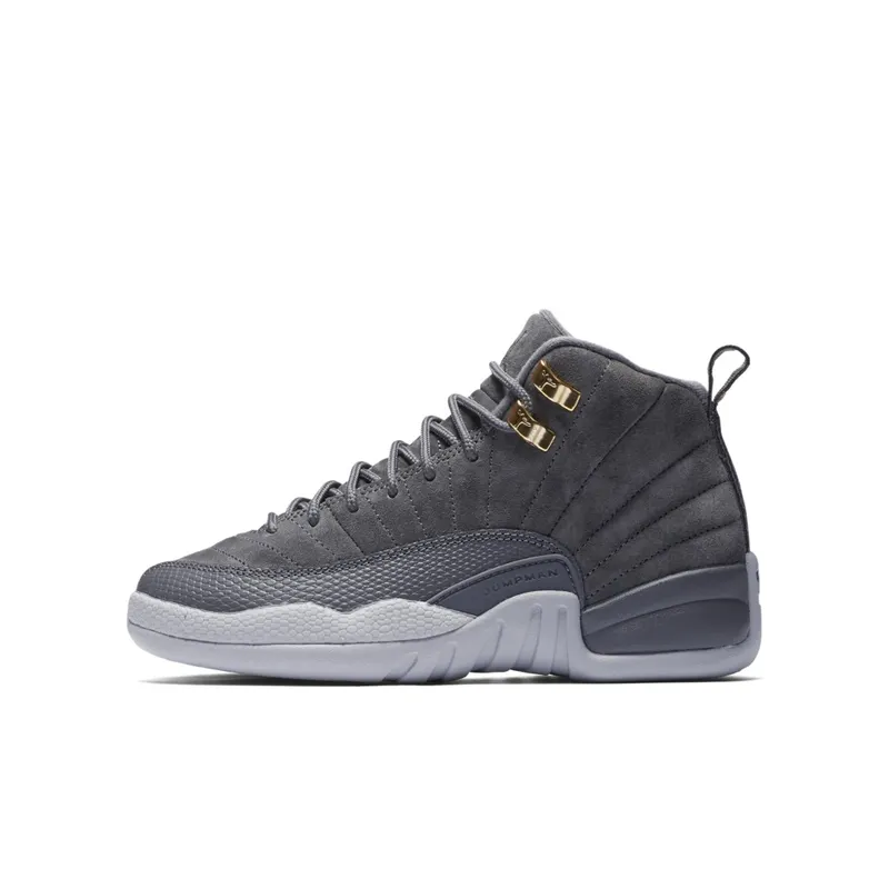 Jordan 12 Retro Dark Grey (GS) (153265-005)