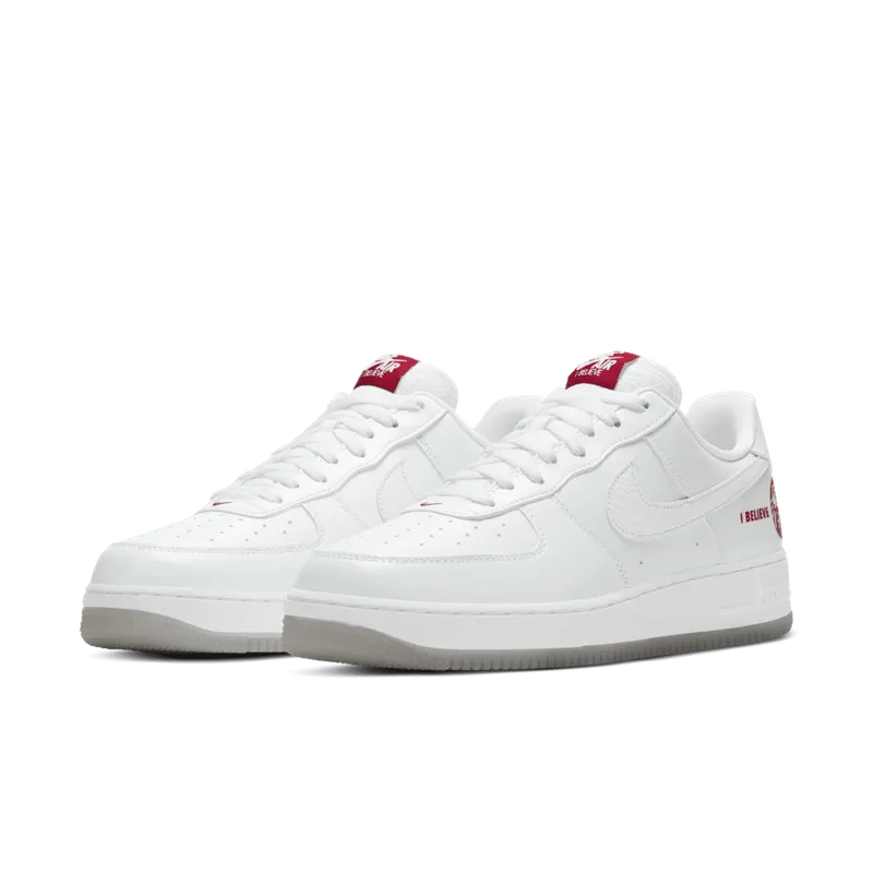 Nike Air Force 1 Low Daruma I Believe White/White/Red (DD9941-100)