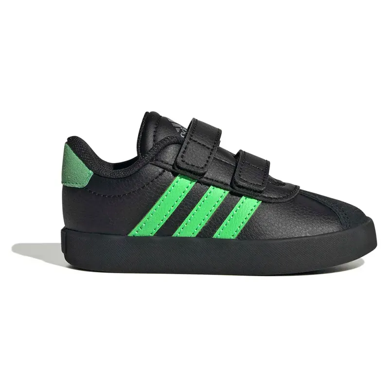 Adidas Court Core Black / Screaming Green / Carbon (KK4574)