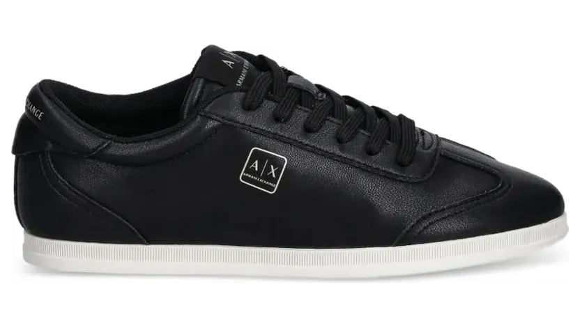 Armani Exchange Sneakers mit Logo-Detail – Schwarz (XW001668AF17628)