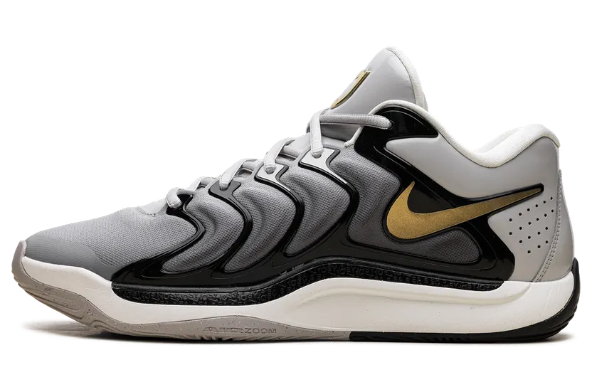 Nike KD 17 “Light Iron Ore / Metallic Gold” (FJ9487-003)