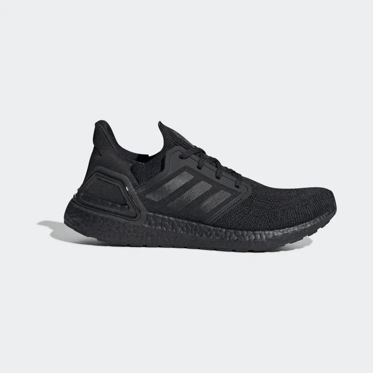 Adidas Ultraboost 20 Core Black / Core Black / Solar Red (EG0691)