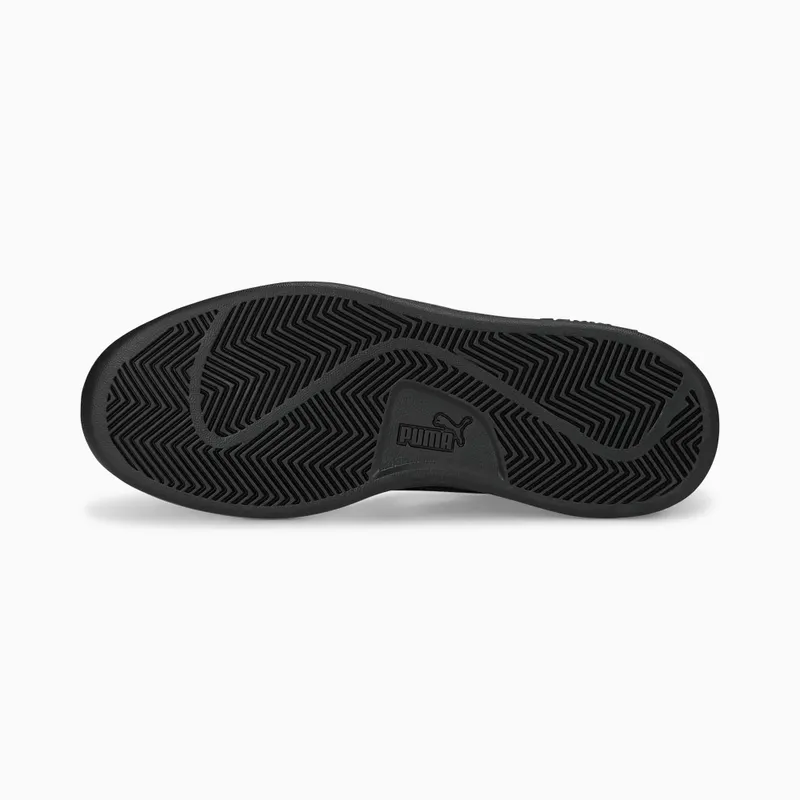 Puma Smash 3.0 Leather Youth Grey/Black (392031-01)
