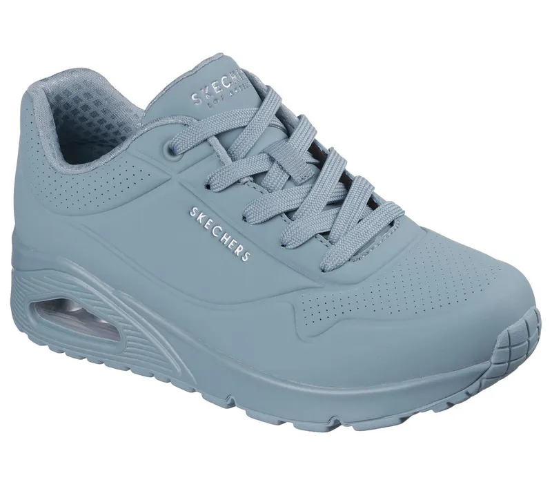 Skechers UNO – Stand on Air Sneaker Grey/Blue