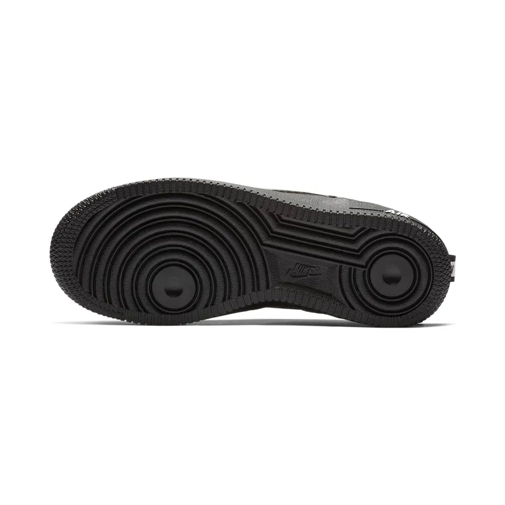 Nike Air Force 1 Utility Black White (GS) Black/White-Tour Yellow (AR1708-001)