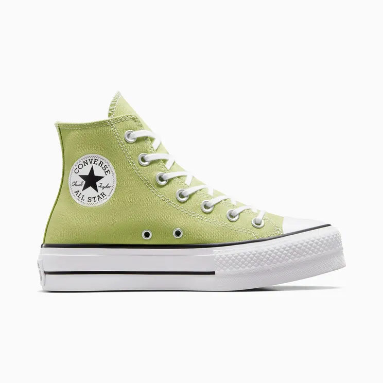 Converse Chuck Taylor All Star Lift Platform Seasonal Colour Vitality Green/white/black