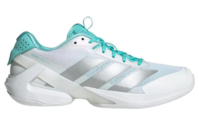 adidas Adizero Ubersonic Cloud White Silver Metallic Mint Ton (JQ6352)