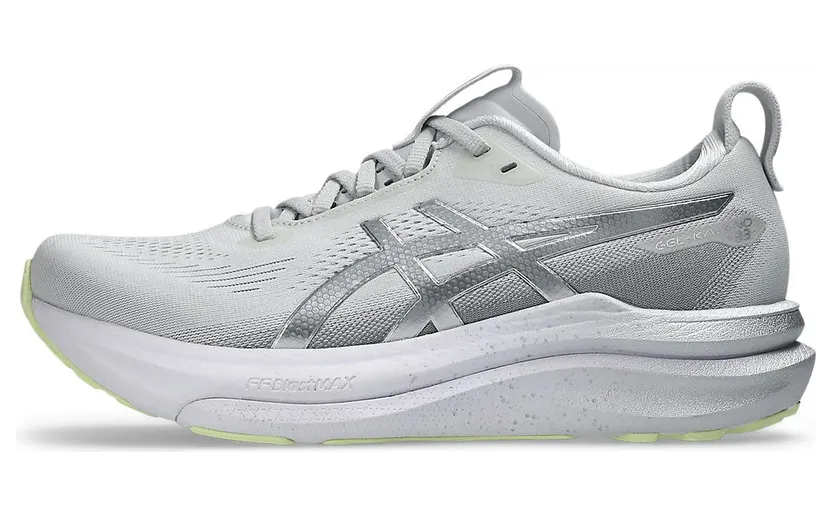 ASICS GEL-KAYANO 33 PLATINUM “Platinum / Glow Green” (1012C066-020)