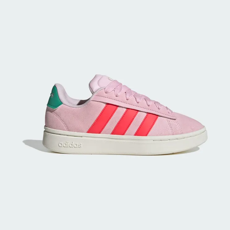 adidas Grand Court Alpha “Clear Pink / Lucid Red / Court Green” (JI1717)