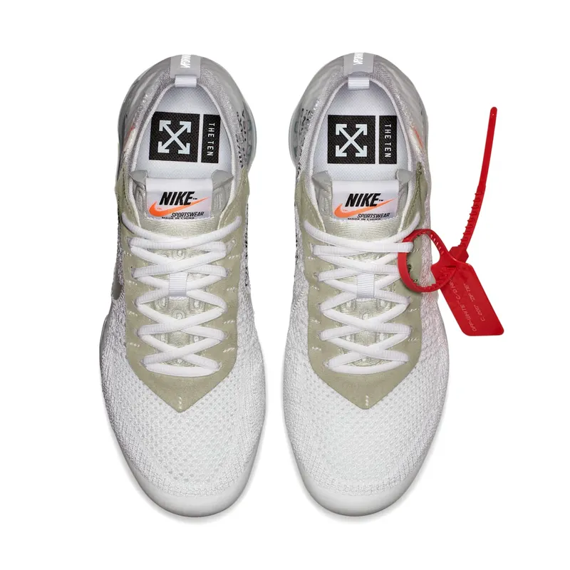 Nike x Off White Air VaporMax Flyknit White (2018) (AA3831-100)