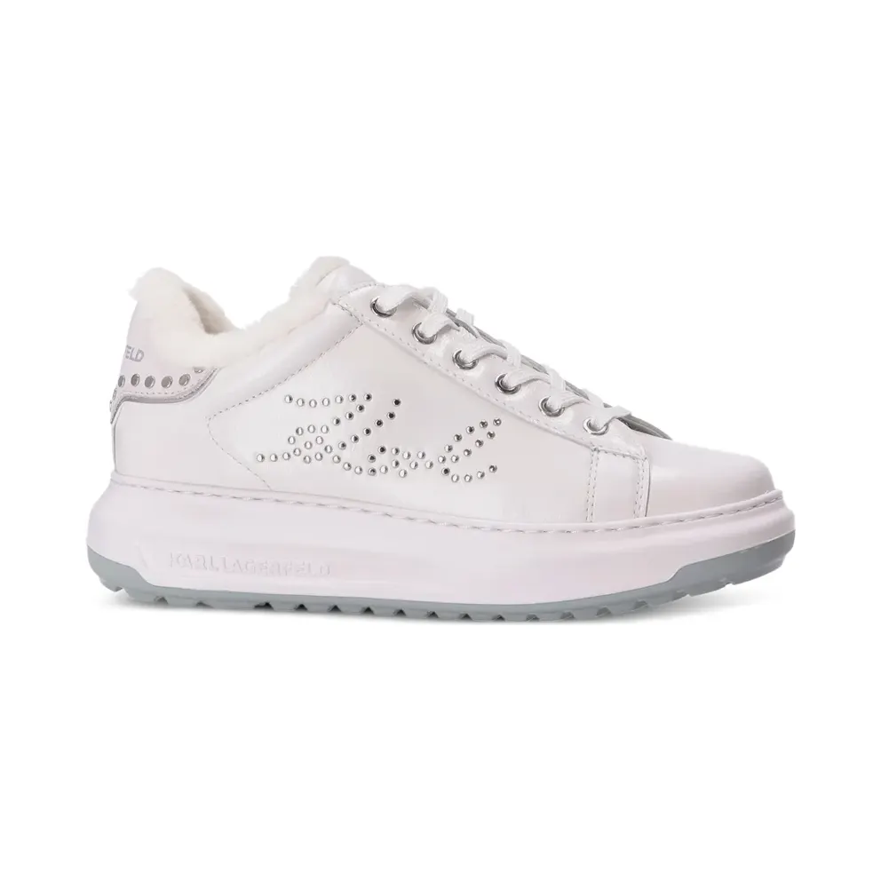 Karl Lagerfeld KAPRI LUG leren sneakers – Schwarz (KL67511)