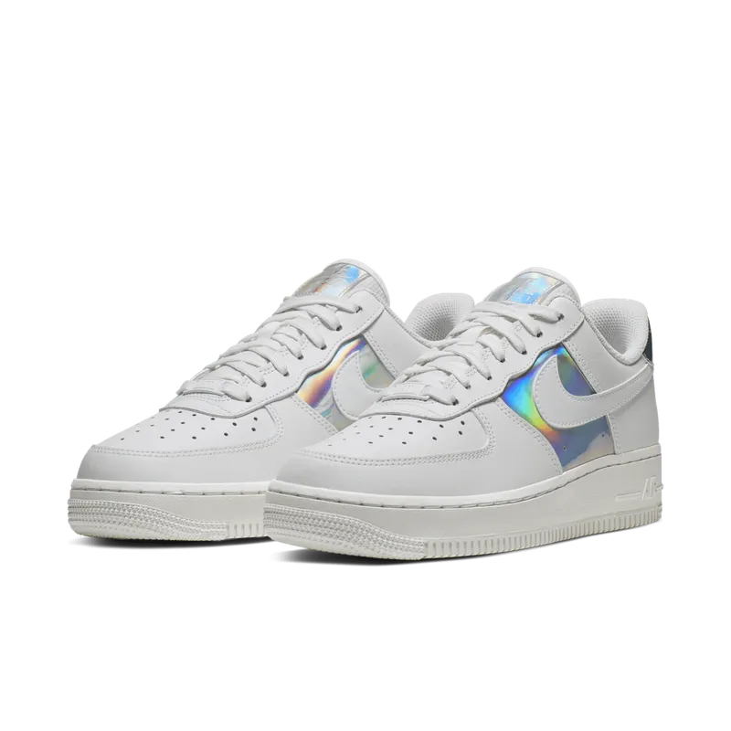 Nike Air Force 1 Low Iridescent White (W) Summit White/Metallic Silver (CJ9704-100)