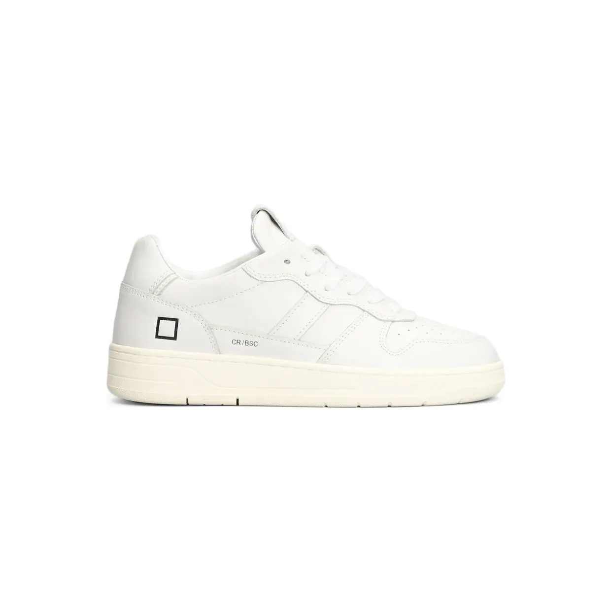 D.A.T.E. Court 2.0 Basic low-top met geperforeerde vlakken “White” (M451C2BA)