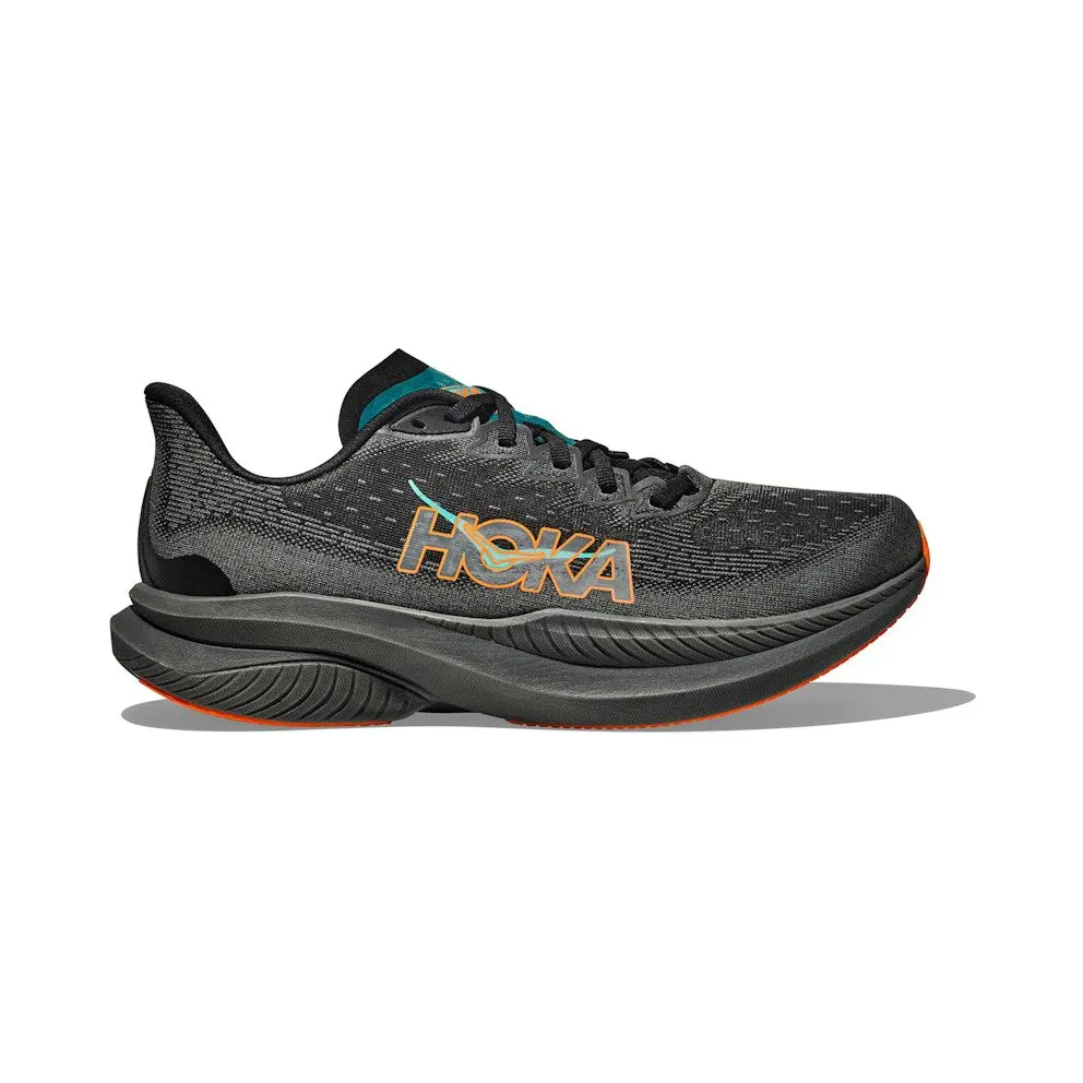 Hoka One Mach 6 Black Electric Tangerine (1147790-BKLC)