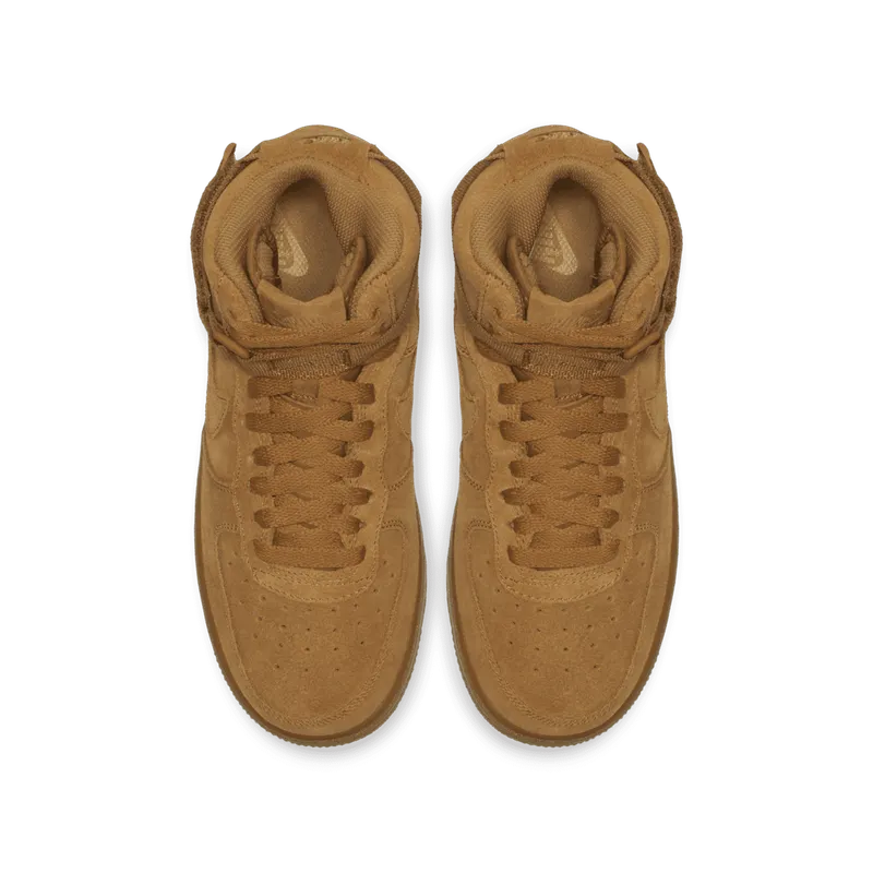Nike Air Force 1 High Wheat Gum 2018 (GS) Wheat/Gum Light Brown-Wheat (807617-701)