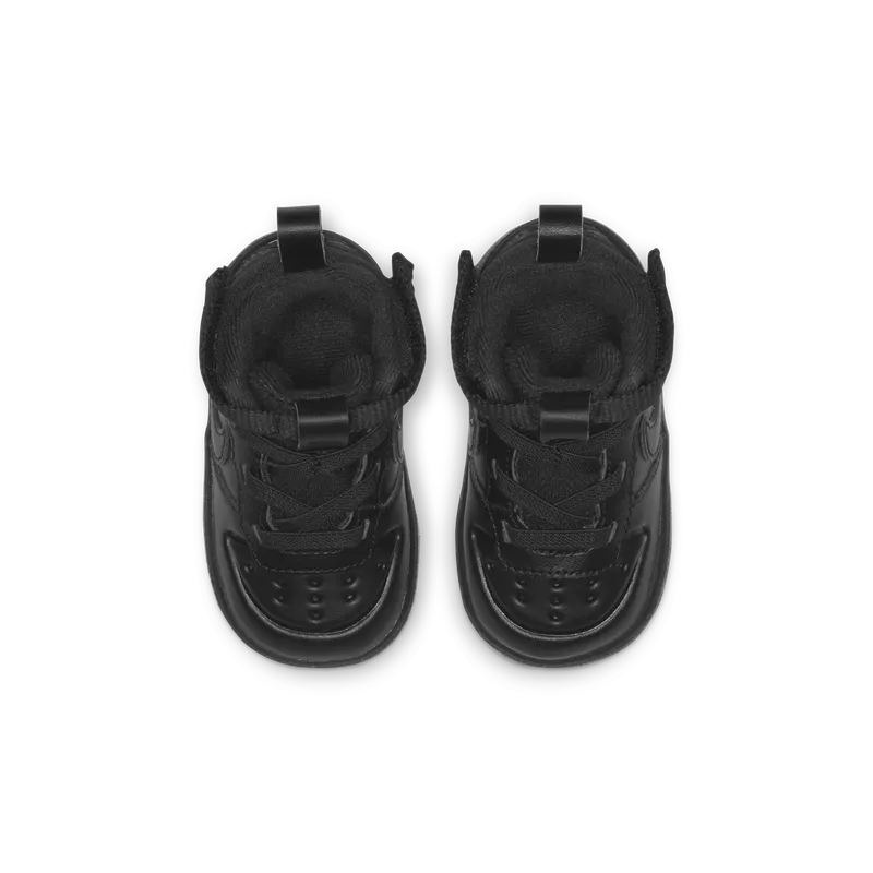 Nike Court Borough Mid 2 Baby and Toddler Boot Black (BQ5445-001)