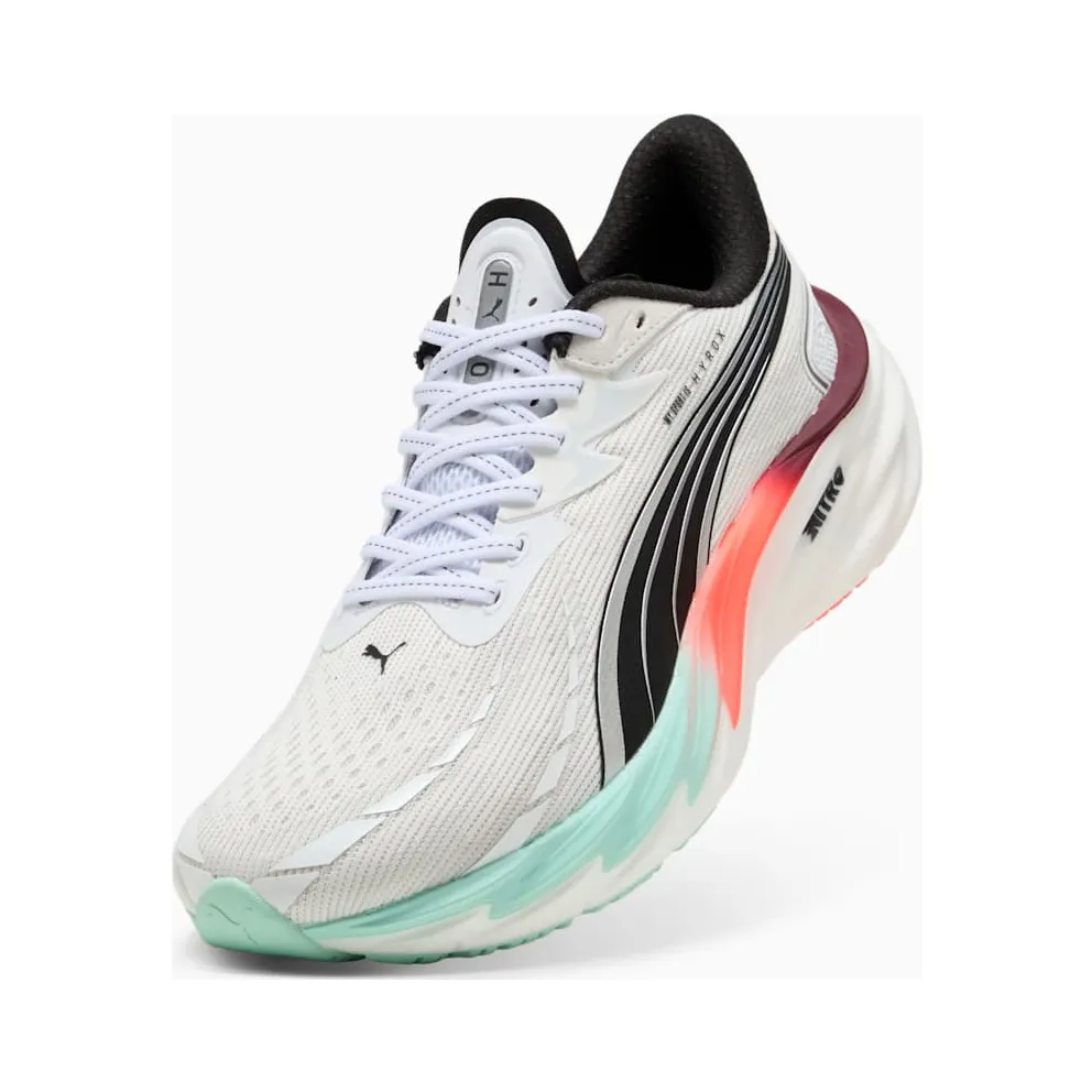 Puma Velocity Nitro 4 Hyrox White Mint Melt Glowing Red (311911-01)