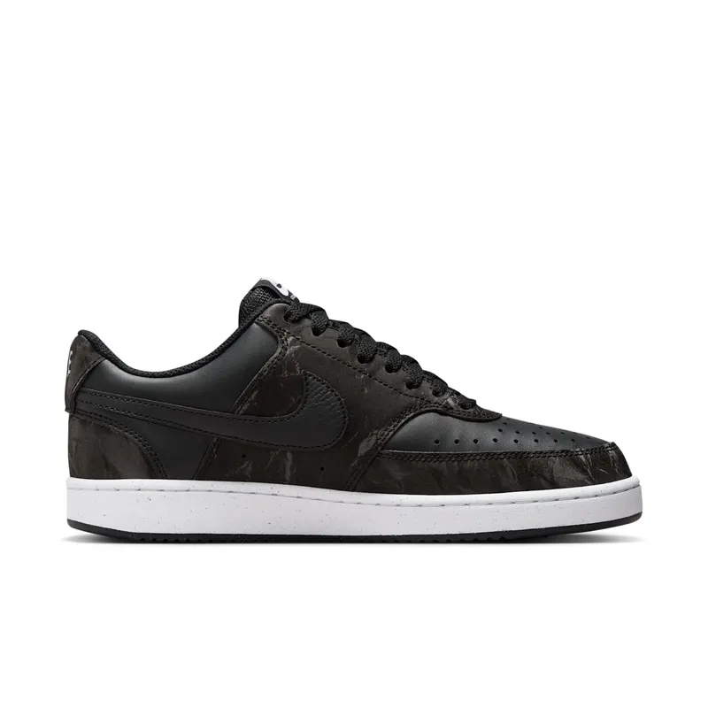 Nike Court Vision Low Next Nature “Black / White / Black” (HQ4377-001)