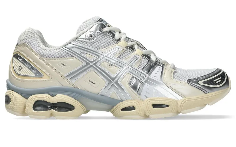 ASICS Gel-Nimbus 9 White Pure Silver (1201A424-106)