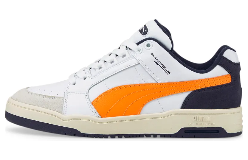 Puma Slipstream Lo Retro Puma White / Vibrant Orange (384692-03)