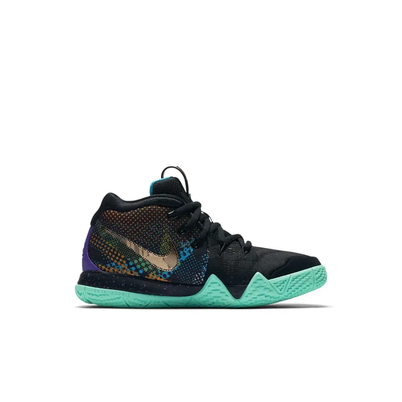 Nike Kyrie 4 Mamba Mentality (PS) Black/Sonic Yellow-Purple Venom (AV3596-001)