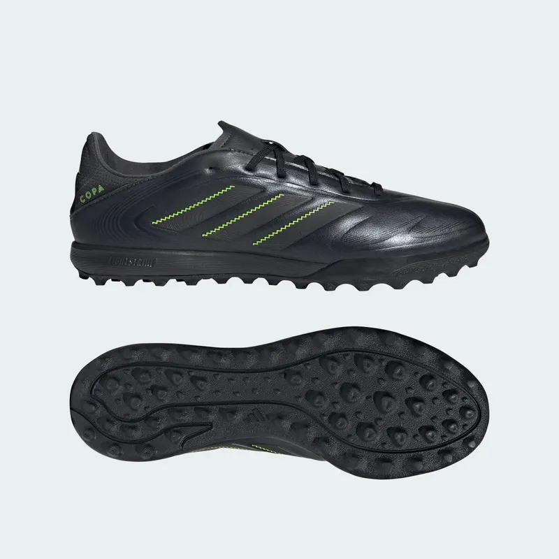 adidas Copa Pure 3 League Turf Core Black Dgh Solid Grey Lucid Lemon (JR2855)