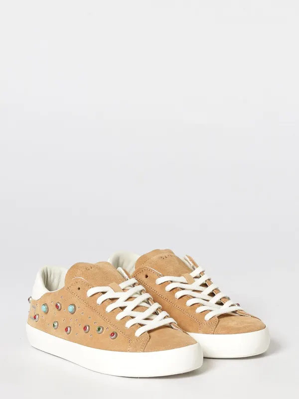 D.A.T.E D. A.T. E. in Suede with Studs and Stones Leather (W441HLSSCU)