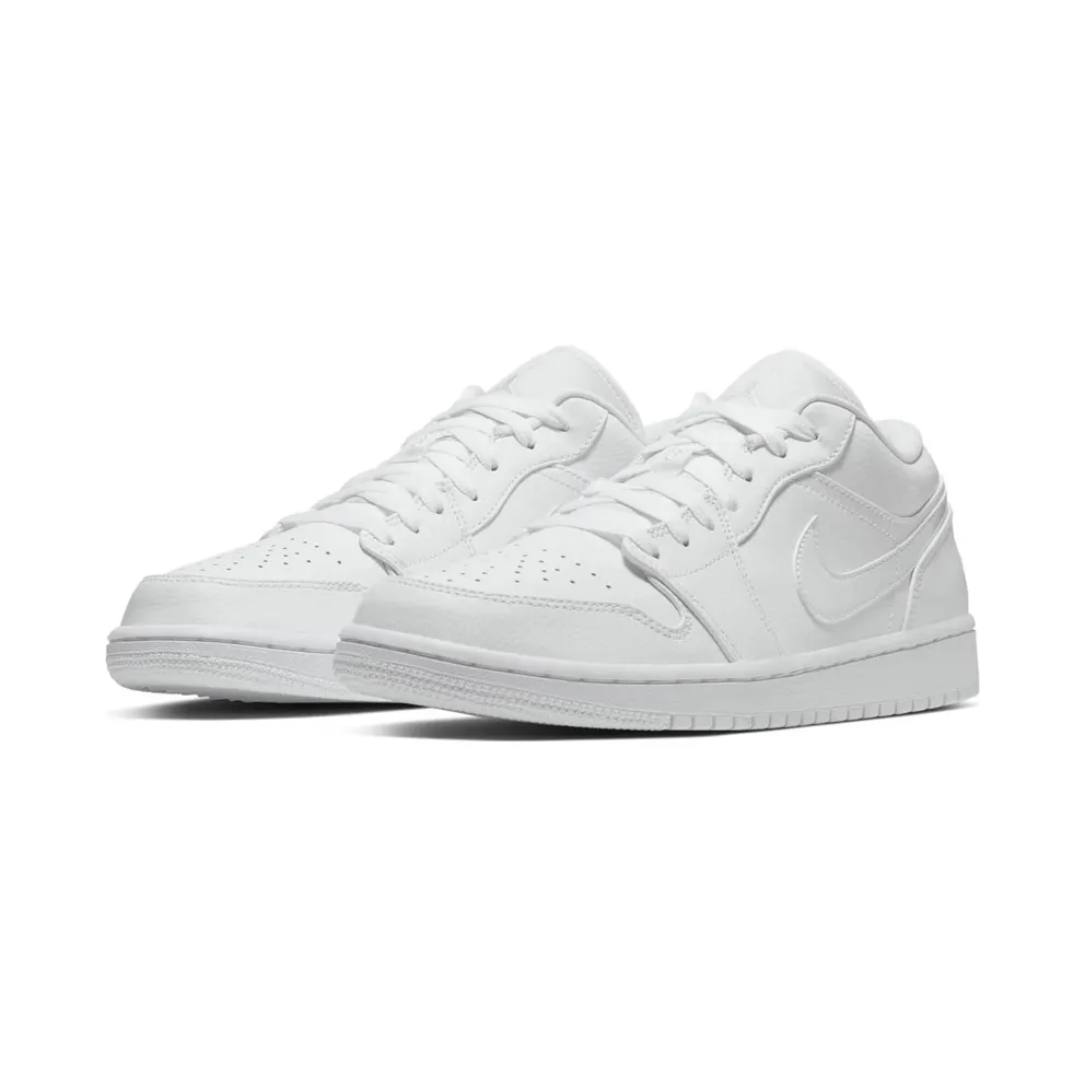 Jordan 1 Low Triple White Fog Grey White/White-Grey Fog-White (553558-126)