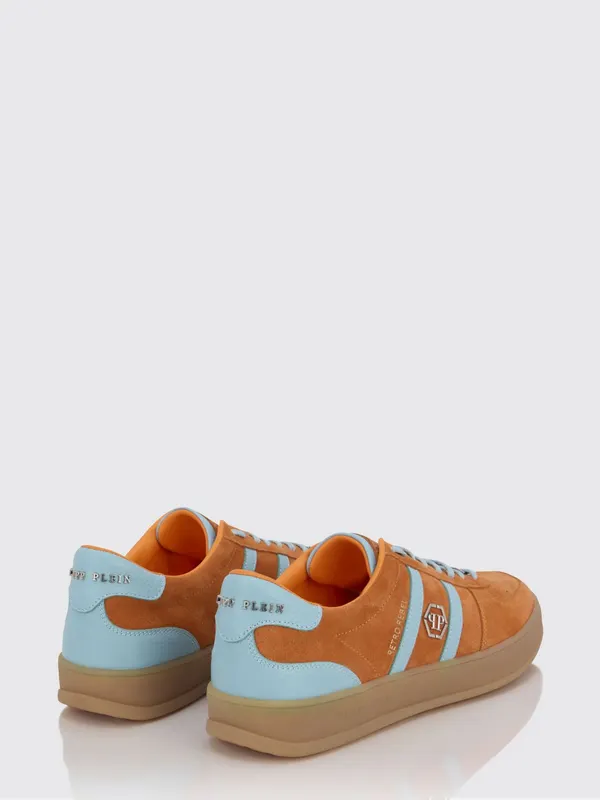 Philipp plein Retro Rebel Suede Sneakers Orange (PAFSUSC0941PLE010N20) (2)