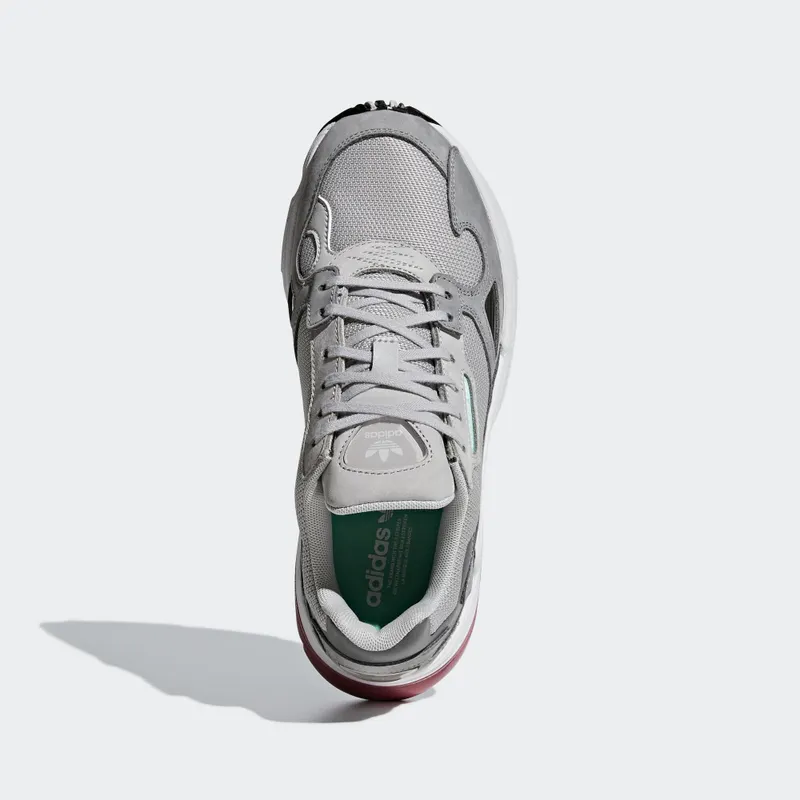 adidas  Falcon Grey Maroon (W) Grey/Grey/Trace Maroon (D96698)