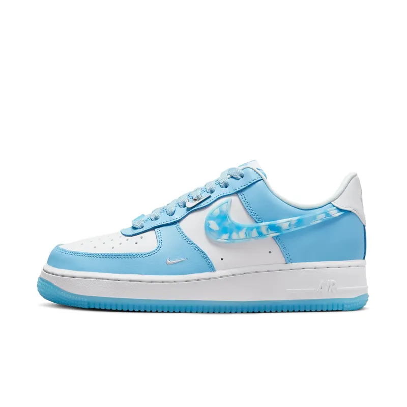 Nike AIR FORCE 1 ’07 LX MNS “Nail Art White Blue” (DX2937-100)